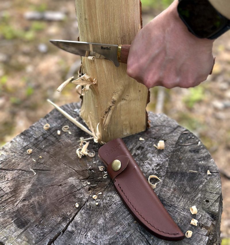 Kniv med läderslida - Bild 3