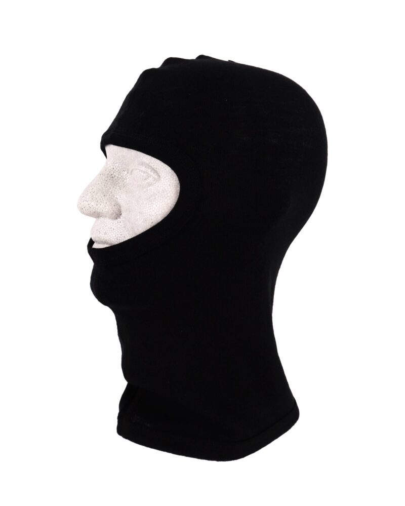 Hjälmkeps merino one size svart - Bild 2